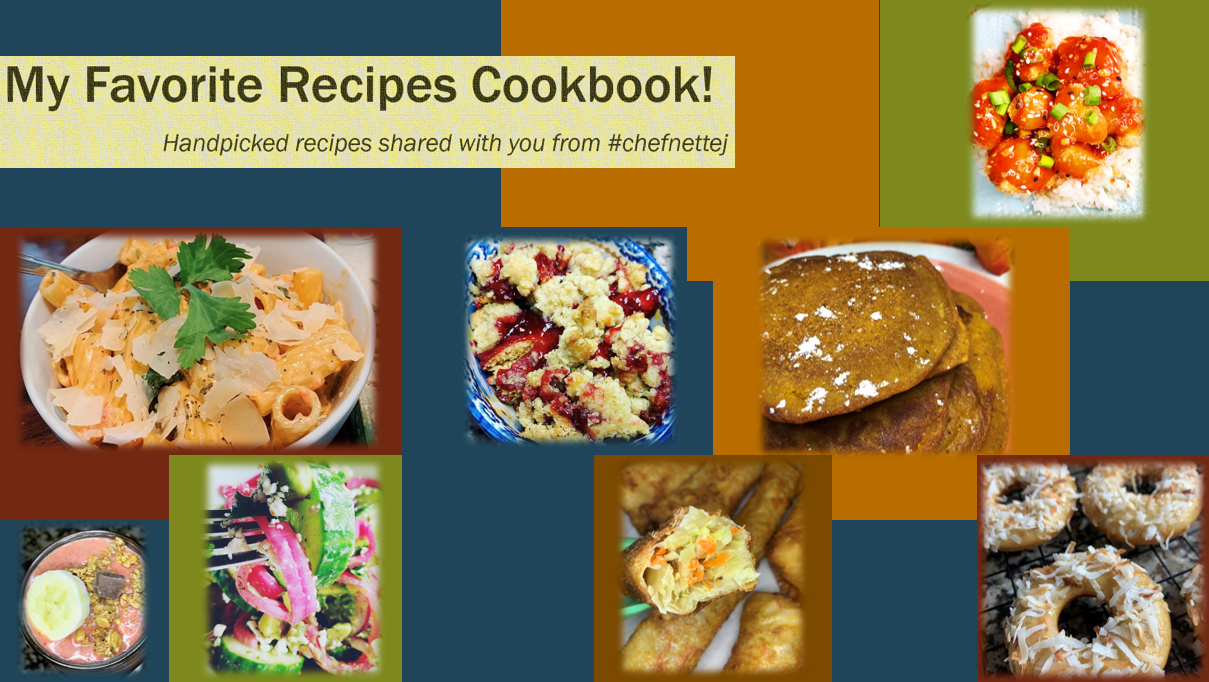My Favorite Recipe ecookbook by #chefnettej